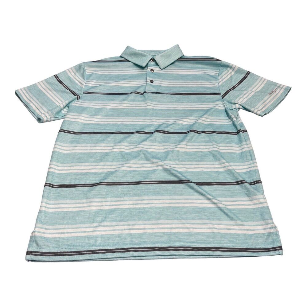 Ben Hogan Polo Shirt Teal Performance Golf Rugby Men’s Size Medium - Picture 1 of 9